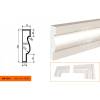 Молдинг LepninaPlast МВ-100/1 200x2.5x10
