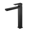 Смеситель для раковины Knotlor Stable KN-24/BL высокий, черный