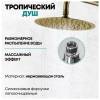 Душевая стойка Grocenberg GB7099MG матовое золото фото 5