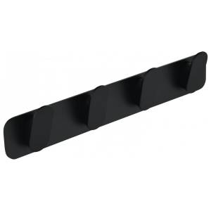 Планка с 4 крючками Grocenberg AC0054BL черный