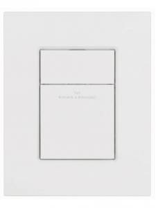 Кнопка смыва Wonzon & Woghand WW-IB256-MW белый матовый