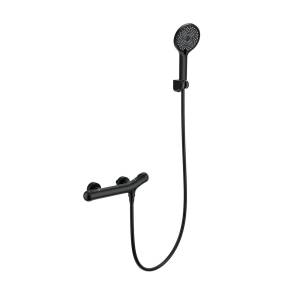Смеситель для душа Wonzon & Woghand WW-B2057-A-MB термостатический, черный матовый