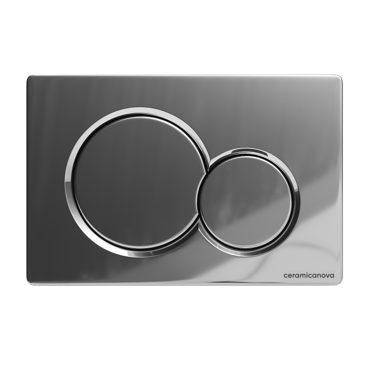 Кнопка смыва Ceramica Nova Balance Sphere CN12-003CH хром глянцевый