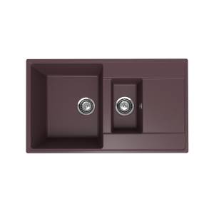 Кухонная мойка Ulgran Quartz Prima 860 15K-06 трюфель