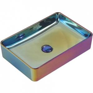 Раковина Abber Rechteck AC2207Regen 50 см, хамелеон