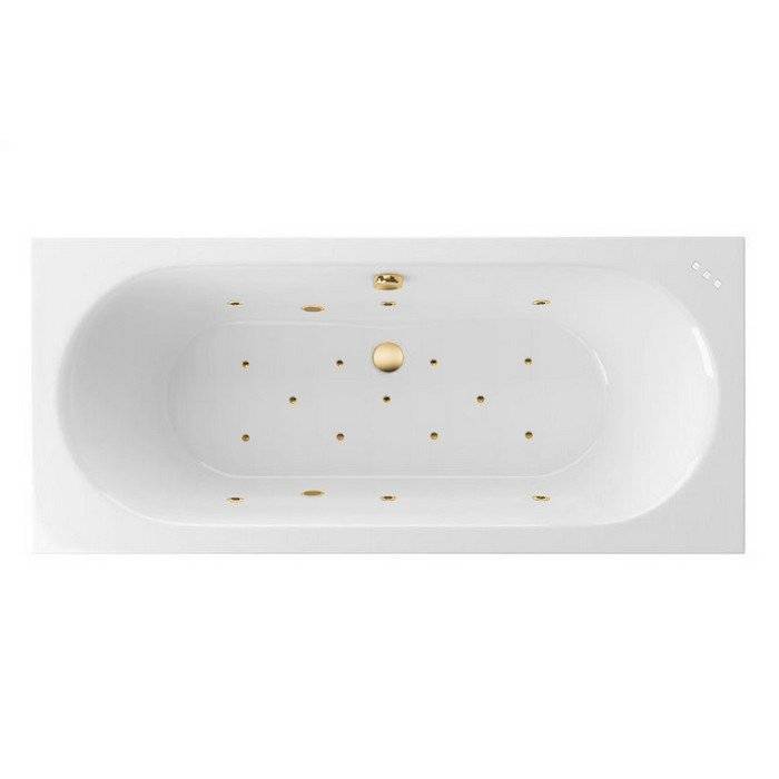 Акриловая ванна Excellent Oceana 170x75 "RELAX" (золото)