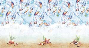 Фреска Ortograf Flora 31254 Surf lilac Флорентина FF