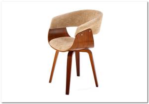 Стул кухонный Halmar K545 V-CH-K/545-KR-BEZOWY бежевый/орех