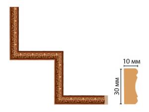 Декоративный угловой элемент DECOMASTER 165-1-767 30x30x1