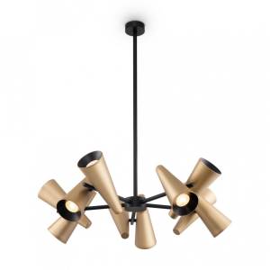 Подвесная люстра Maytoni Giro MOD095PL-10BS Латунь