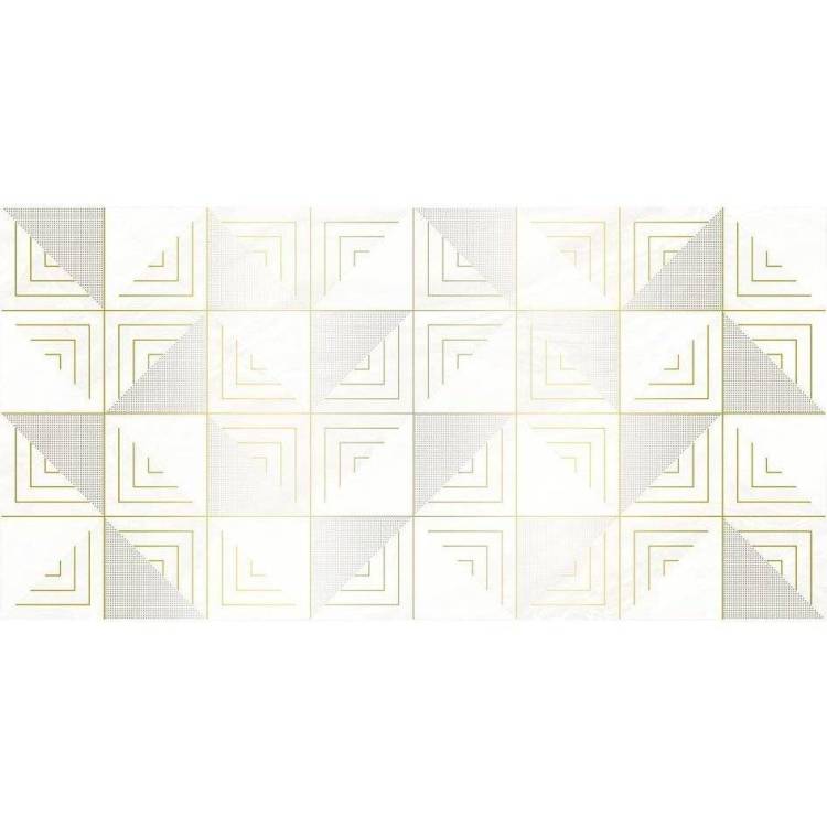 Декор Laparet Mania OS\B195\34069 Белый 25x50