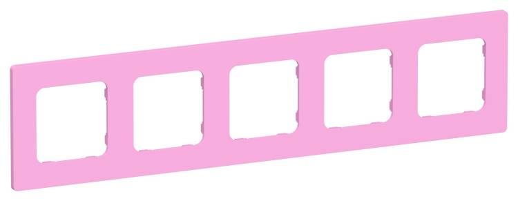 Рамка 5-постовая IEK Flite FI-M52-32-20-K99 пурпурный