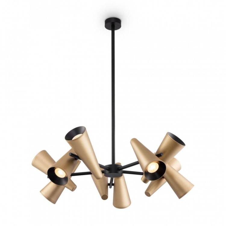 Подвесная люстра Maytoni Giro MOD095PL-10BS Латунь