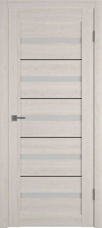 Межкомнатная дверь Владимирская Фабрика Дверей Atum Al 7 Scansom Oak стекло White Cloud BM 900x2000