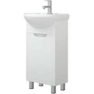Тумба с раковиной Corozo Монро 45 SD-00000784 белый