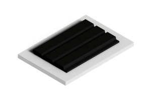 Стеновая панель Hiwood LV124 BK 270x1.2x12