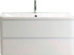 Тумба для комплекта BelBagno Albano 100 подвесная, bianco lucido