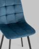 Набор из 4 стульев Stool Group Chilly OS-2011-V seat HLR-63 DUAL X4 сине-зеленый, велюр фото 8