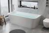 Акриловая ванна Royal Bath Riva RB610400WT белая, 180x80 фото 2