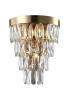Бра Crystal Lux Abigail AP3 Gold/Transparent фото 2