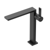 Смеситель для раковины Sancos Linn SC9020MB высокий, черный