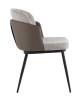 Стул Stool Group Пенелопа FDC8054O BEL-14+270-23 рогожка серый с серой экокожей фото 5