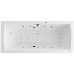 Акриловая ванна Excellent Aquaria Lux 180x80 WAEX.AQU18.NANO.GL с гидро и аэромассажем, 