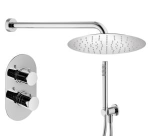 Душевой комплект Plumberia Selection Ixo KITXOT18CRKING, хром