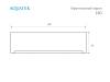 Фронтальный экран Aquatek Ника EKR-F0000068 160 см, к ваннам Ника, Оберон, Либра NEW, Феникс фото 4