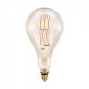 Лампа светодиодная филаментная диммируемая Eglo E27 8W 2100К янтарь 11686