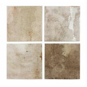 Керамическая плитка Dna Tiles Enamel 123080 Square Truffle 12.5x12.5