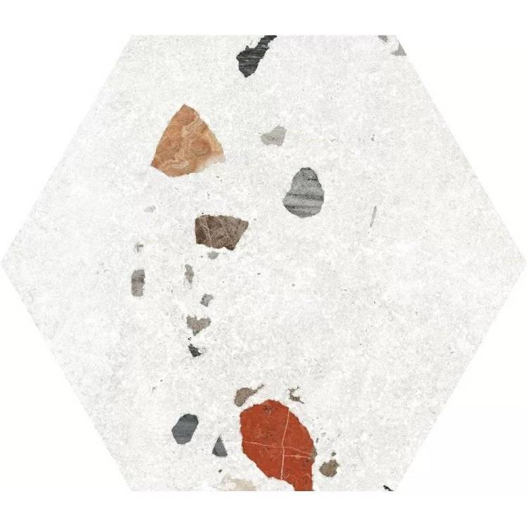 Керамогранит Codicer Sonar White Hexagonal 22x25