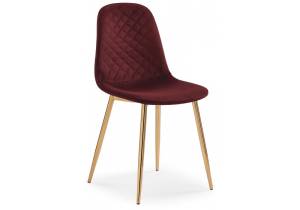 Стул Woodville Dabl 15293 wine red / gold