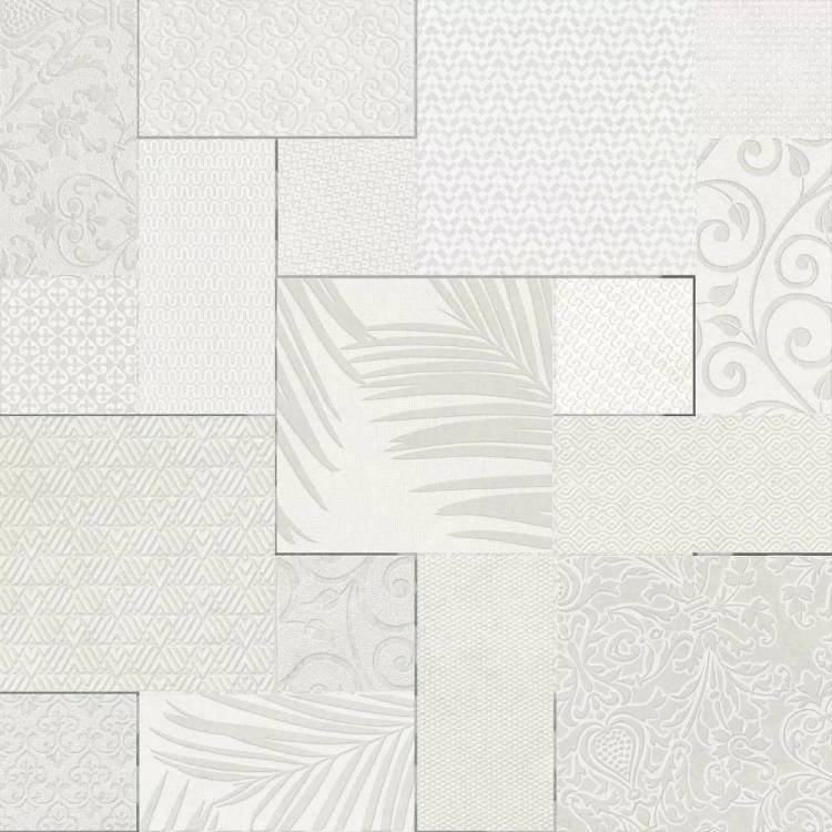 Панно Kerama Marazzi Тассо HGD/A572/17x/11037R белый матовый обрезной 60x60x0.9