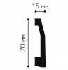 Плинтус Mallers MS125 200x1.5x7 фото 2