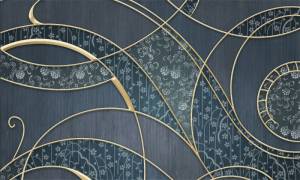 3D Фотообои Artegrafico «Абстракция с тиснением» SG-017 акварель