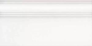 Плинтус Kerama Marazzi Беллони FME032R белый матовый обрезной 20x40x1.6