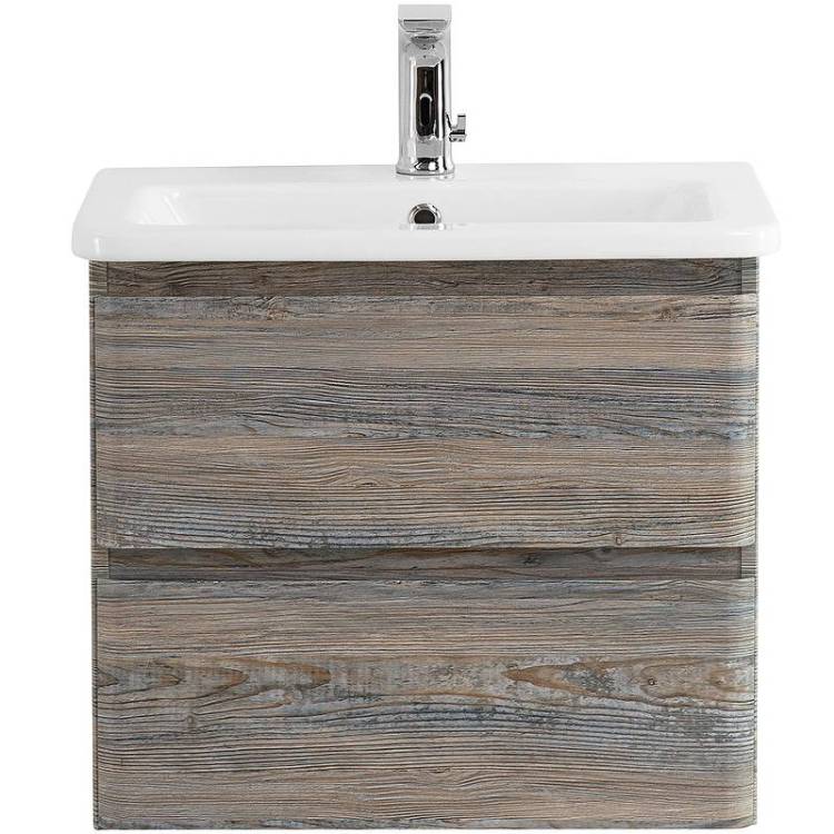 Тумба под раковину Belbagno Albano-Cer ALBANO-CER-500-2C-SO-PS 47x44x50 Pino Scania подвесная с двумя выкатными ящиками
