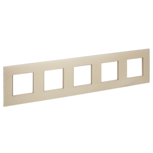 Рамка 5-постовая IEK Skandy SK-M52-M-K37 шампань