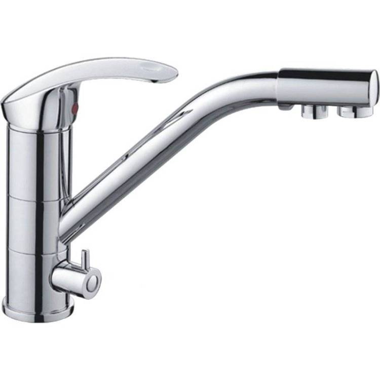 Смеситель для кухни Haiba HB4321 хром