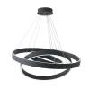 Большая подвесная светодиодная люстра Crystal Lux TRON SP158W LED BLACK фото 5