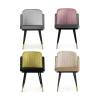 Стул Woodville Penelopa 15417 dark gray, pink, black, gold фото 8