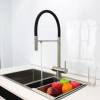 Смеситель для кухни Maretti Calabria S CAS31RGF19 с гибким изливом и подключением фильтра, сатин фото 4