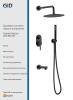 Душевая система Gid Edessa L070BMVD3 черный матовый