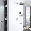Душевой комплект Vincea Inspire VSFW-3I21MT2RCH встраиваемый, термостатический, двухрежимный, хром глянцевый
