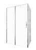 Душевой уголок Allen Brau Priority 3.31031.00 + 3.31046.00 профиль хром, 1200x1000