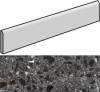 Плинтус Kerranova Terrazzo K-333/MR/p01 Dark Grey 7.6x60x10