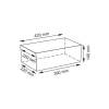 Корзина для белья Wasserkraft Lossa WB-120-L плетеная, коричневый фото 6