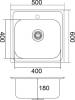 Мойка кухонная Emar Steel T5060L фото 2