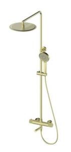 Душевая стойка Oliveeka Y OL-739902-BG золото матовое